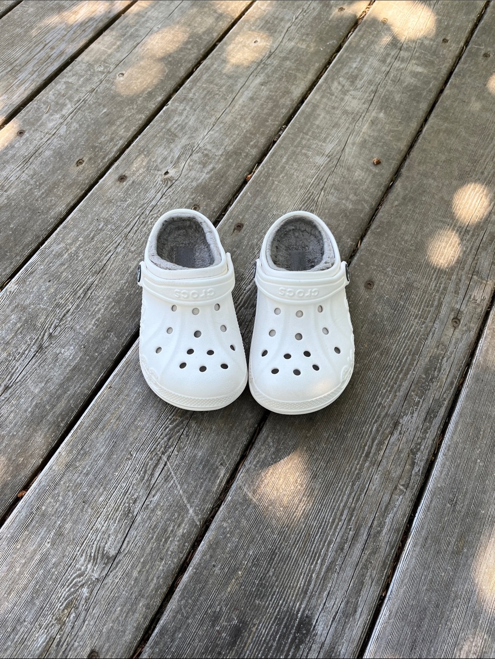 CROCS Kids' Classic Clog - White